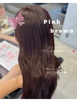 ジュエム(jouerm)&nbsp;透明感！ピンクブラウン