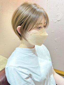 ラミエ バイ メルト 吉祥寺(lamie by melt) *滝田*グランマッシュショートボブ20代30代40代50代吉祥寺小顔