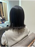 艶と潤いが続くナチュラル外ハネボブ