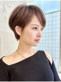 大人ショートくびれショート丸みショートショートボブ表参道青山