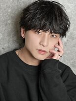 ルーシー 川越(LUCEY)&nbsp;センターパートフェザーパーマシャドウパーマメンズパーマ