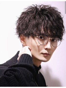 レクラ 渋谷(Leclat) 波巻きスパイラルパーマ×韓国マッシュ