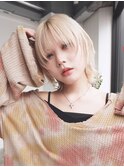ニュアンスカラーオリーブベージュフレンチカジュアル_F20190