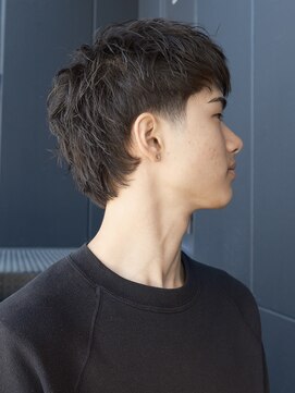 フィフス 栄(fifth) 名古屋栄マレットヘアマレットパーマルーズショートパーマメンズ