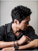 men'shair/波巻きツイストスパイラル/ニュアンスパーマ