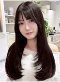 髪質改善パーマ透明感カラーダブルカラーブリーチ