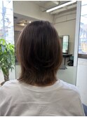 ボブレイヤー外はねボブウルフレイヤー