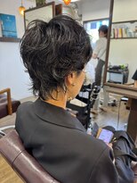 ソヨ ヘアー ミュージアム(Soyo Hair museum) ウルフショート×パーマ