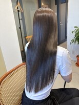 フルクタ(Fructa) ダークグレージュカラーと髪質改善トリートメント