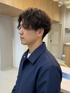 アビエブラン 若江岩田(abije blanc) ラフ質感ニュアンスパーマ【若江岩田】