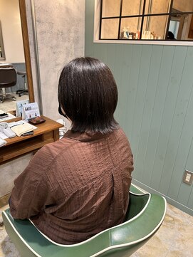 ヘアーサロン キー(Hair salon key) 大人レイヤーボブ