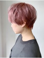 フィエル(fielu)&nbsp;ふんわりピンク×マッシュショート×【ISAO】