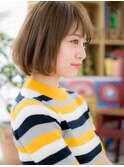 ★ 大人かわいい前下がりワンカール♪ガーリーな小顔ボブ★6