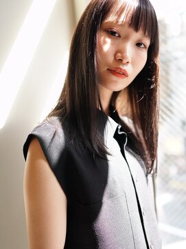 ヌース(NOUS) 【NOUS】前髪縮毛矯正/ストレートヘア/前髪カット/縮毛矯正/天神