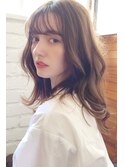 デジタルパーマロングヘアカタログゆるふわ韓国風表参道栗原/24