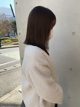 アルディ ユーカリが丘店(HARDI) 【星野】ブラウングレージュ×切りっぱなしロブ☆