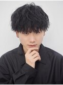 王道マッシュ×ツイストスパイラルパーマ[表参道/青山/渋谷/］