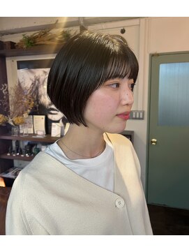 コレット ヘアー 大通(Colette hair) short bob .*。