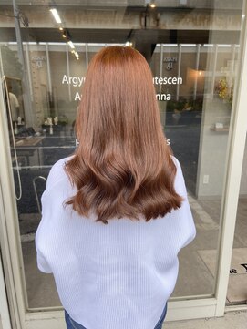 ブルーム(the Bloom) 【ダブルカラー】オレンジブラウン［木更津/ブリーチ］