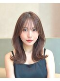 【Unami】池田 大人ミディアム『上品な顔まわり×くびれヘア』