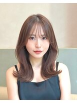 アンアミ シブヤ(Un ami shibuya) 【Unami】池田 大人ミディアム『上品な顔まわり×くびれヘア』