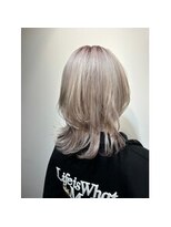 アトリア 横浜(Atria)&nbsp;ブリーチ２回で作るホワイトウルフ