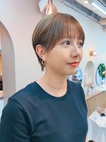 シビバイレボ(CIBI by revo)&nbsp;地毛風カラー/ナチュラルレイヤーカット/ショートボブ[船橋]