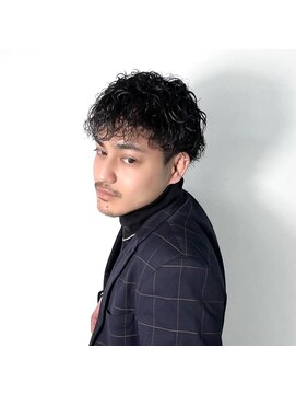 ランディ(RANDY) メンズ大人ショート 濡れ髪 スパイラルパーマ 【RANDY】