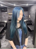 ティグルダイミョウ(TIGRE daimyo)&nbsp;[艶髪]water  blue..