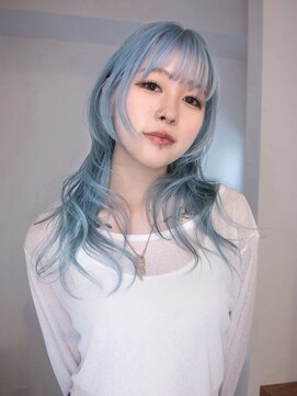 ユルク(JURK nagoya) 【TAIKI NOGUCHI】ウルフスタイル×ペールブルー