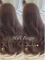 アイシー 表参道(ICY)&nbsp;ブリーチなしダブルカラーで明るめベージュ