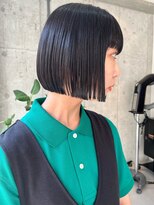 サクラ 岐阜(SAKURA)&nbsp;縮毛矯正で作るボブ　髪質改善　岐阜美容室