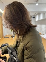 ローレンアオ(LOREN AO)&nbsp;黒髪/ボブルフ/ネビージュ/小顔/ワンレン/栄/髪質改善/前髪