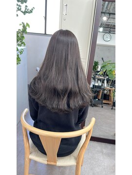 ノート(note) ☆透明感スモーキグレージュ髪質改善レイヤーカットブリーチなし