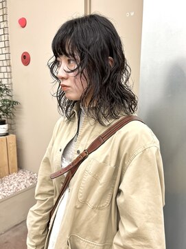 パークレーン アイス イヴェン(park lane ICI yeven) 顔周りレイヤー　ボブパーマ /akari