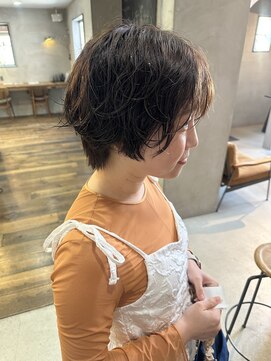 ヘアーミュゼ 井田店(Hair Musee) ショート　× パーマ