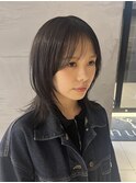 ナチュラル/シースルーバング/髪質改善カラー