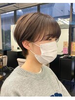 ルアン 上通り(ruen)&nbsp;マッシュショート　ショート　熊本ショートruen 右田莉奈