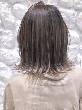 ヘアサロン エフ 渋谷(F) #ナチュラルバレイヤージュ#アッシュブラウン