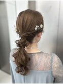 medium  hair arrange