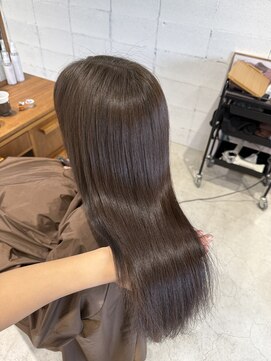 ナポ 八王子店(Napo) 髪質改善トリートメントとブラウンカラー