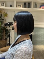 ロンド シャルム 吉祥寺(Lond charme)&nbsp;暗めカラー/ボブ/顔周り/前髪/レイヤー/髪質改善/縮毛矯正吉祥寺