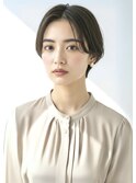 大人のハンサムショートスタイル