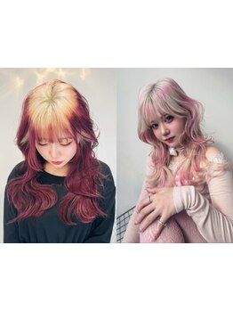 カラー診断で自分にぴったりなカラーがわかる♪ハイセンス&ダメージレスなブリーチデザインを叶えてくれる*