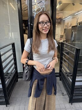 アンダーカレント(undercurrent) ロングレイヤーデザインカット顔まわりデザインカット