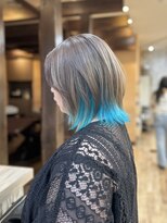 モアムー(Moremuu)&nbsp;【Maho】ミルクティー×水色