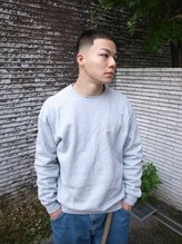 イントロバイフィーネ 渋谷(INTRO . by Fi-Ne)&nbsp;バーバーショートクロップアイロンパーマ/渋谷