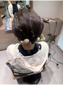 祭りヘアセット
