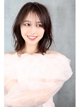 アッシュ 鷺沼店(Ash) シースルー外はねミディ