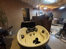 シャンプー台はフルフラットのYUMEシャンプー★